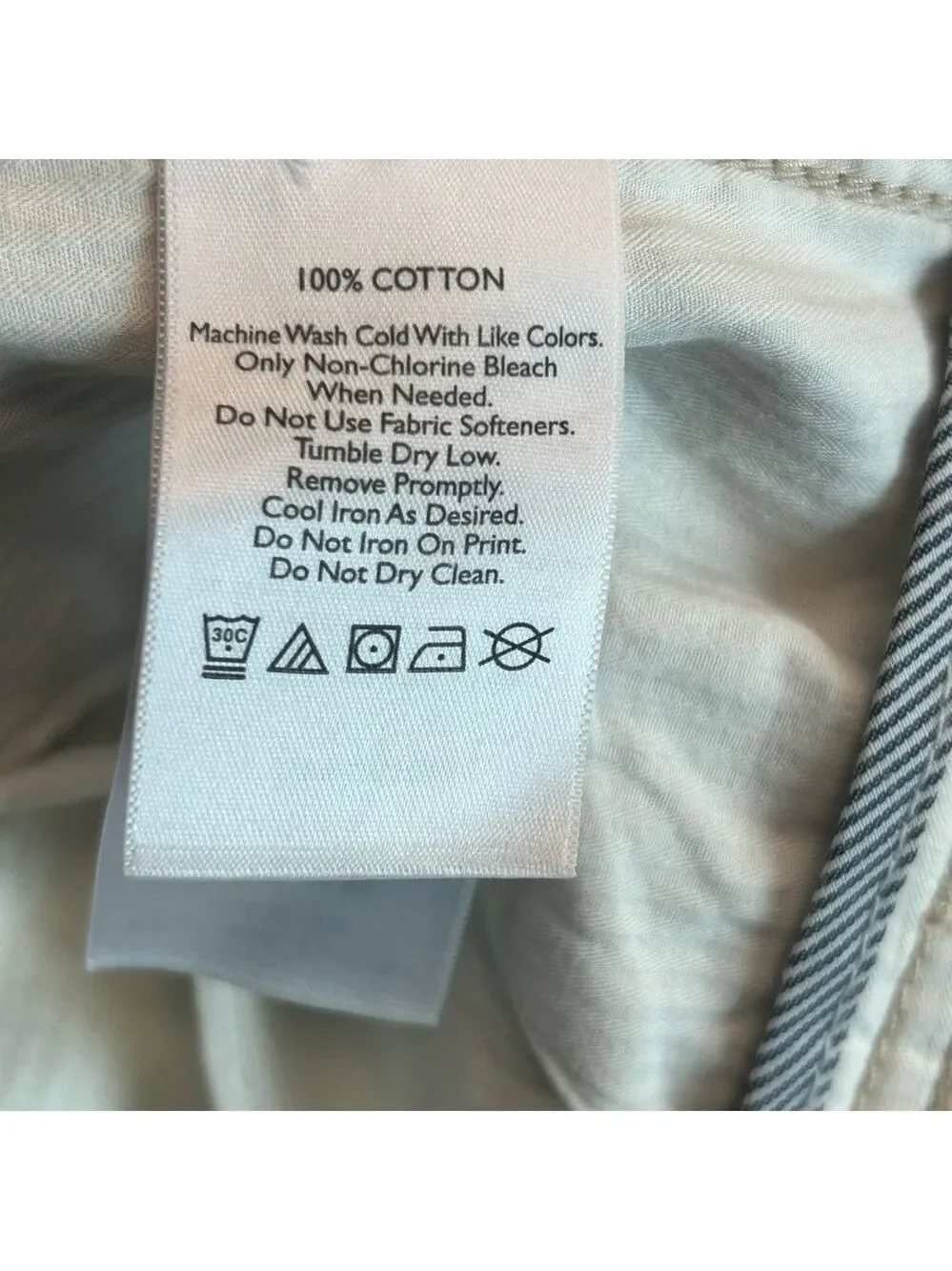 Eddie Bauer women's Blakely shorts beige tan brown Sz 10 - Picture 4 of 10